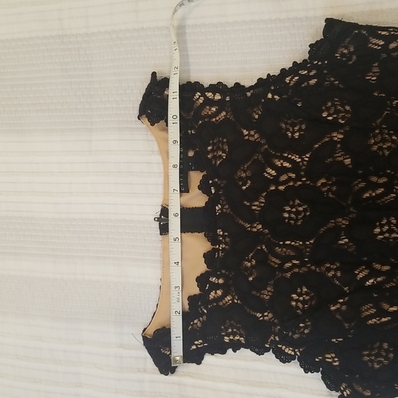 City Studio lace mini skater sleeveless dress fully lined, size 5- us 6 - Picture 6 of 10